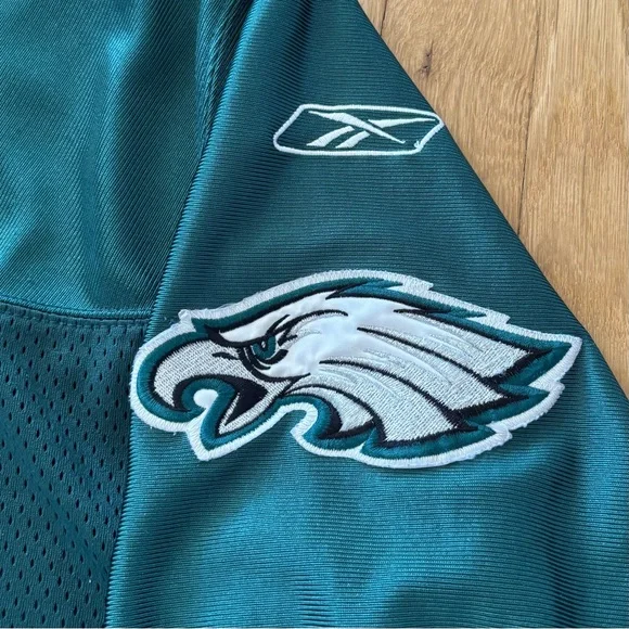 Rare Reebok Philadelphia Eagles McNabb Jersey On Field 52 Embroidered Retro NFL